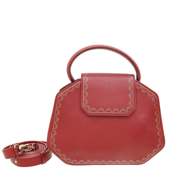 Cartier Red Guirlande De Cartier Mini Bag