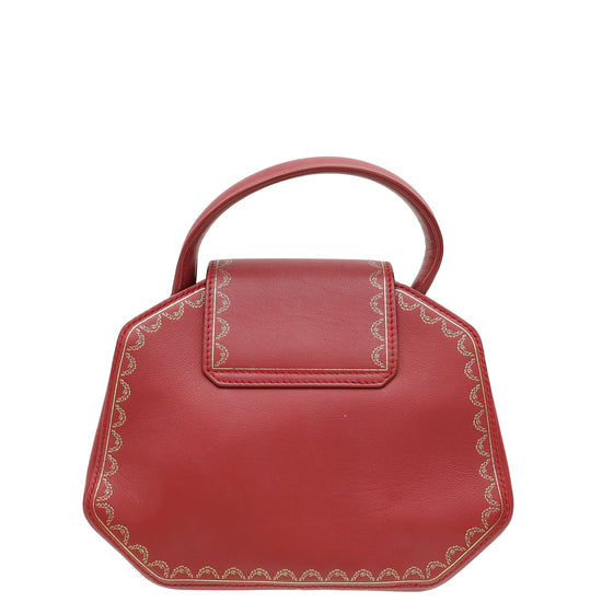 Cartier Red Guirlande De Cartier Mini Bag