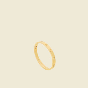 Cartier 18K Yellow Gold Classic Model Love Bracelet 17