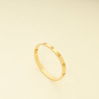Cartier 18K Yellow Gold Love Classic Bracelet 17