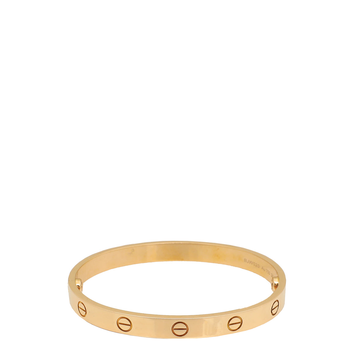 Cartier 18K Pink Gold Love Classic Bracelet 17