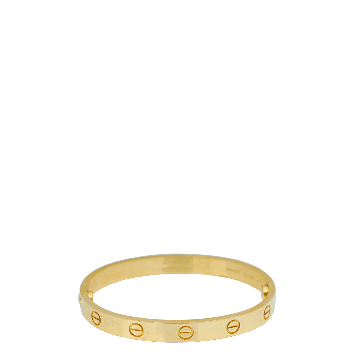 Cartier 18K Yellow Gold Love Classic Bracelet 16-Cartier-THE CLOSET