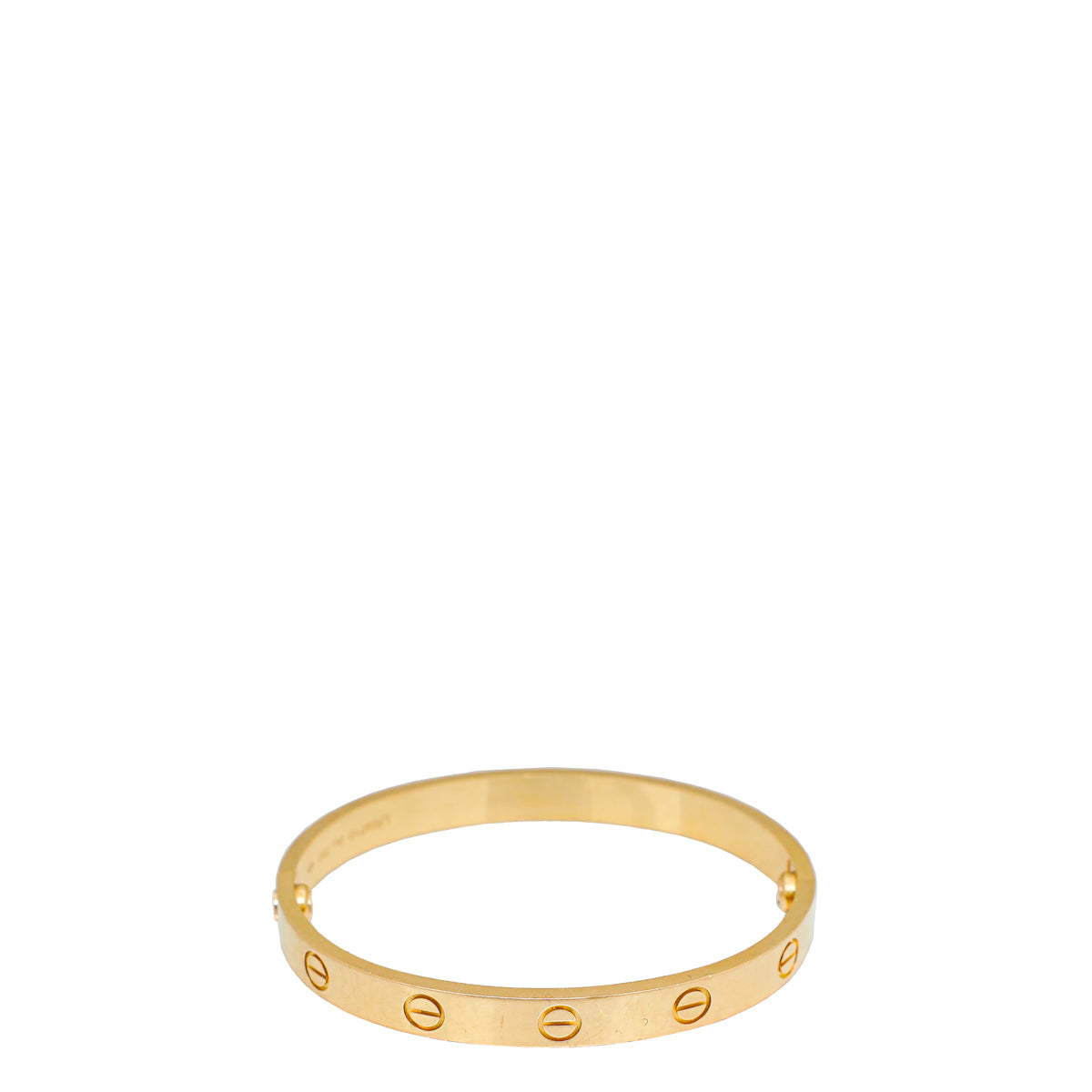 Cartier 18K Rose Gold Love Classic Bracelet 16-Cartier-THE CLOSET