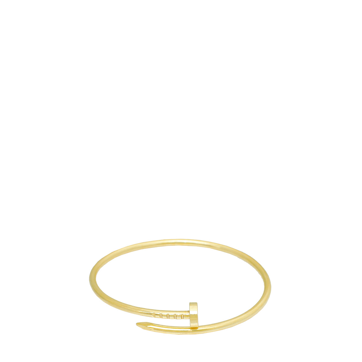 Cartier 18K Yellow Gold Juste Un Clou Small Model Bracelet 15-Cartier-THE CLOSET