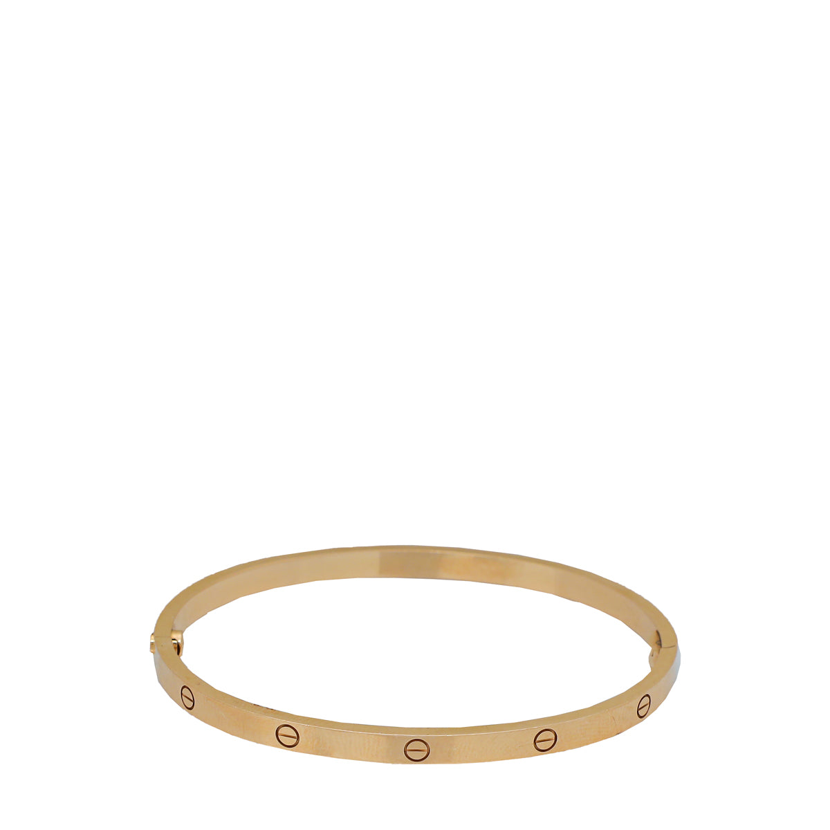 Cartier 18K Pink Gold Small Model Love Bracelet 17-Cartier-THE CLOSET