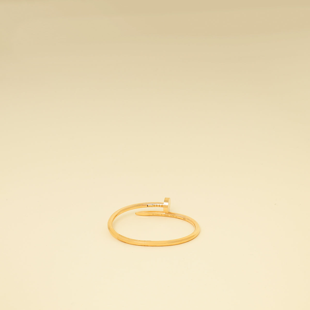 Cartier 18K Rose Gold Classic Model Juste Un Clou 3.5mm Bracelet 16-Cartier-THE CLOSET