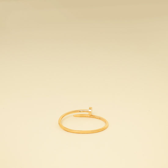 Cartier 18K Rose Gold Classic Model Juste Un Clou 3.5mm Bracelet 16-Cartier-THE CLOSET
