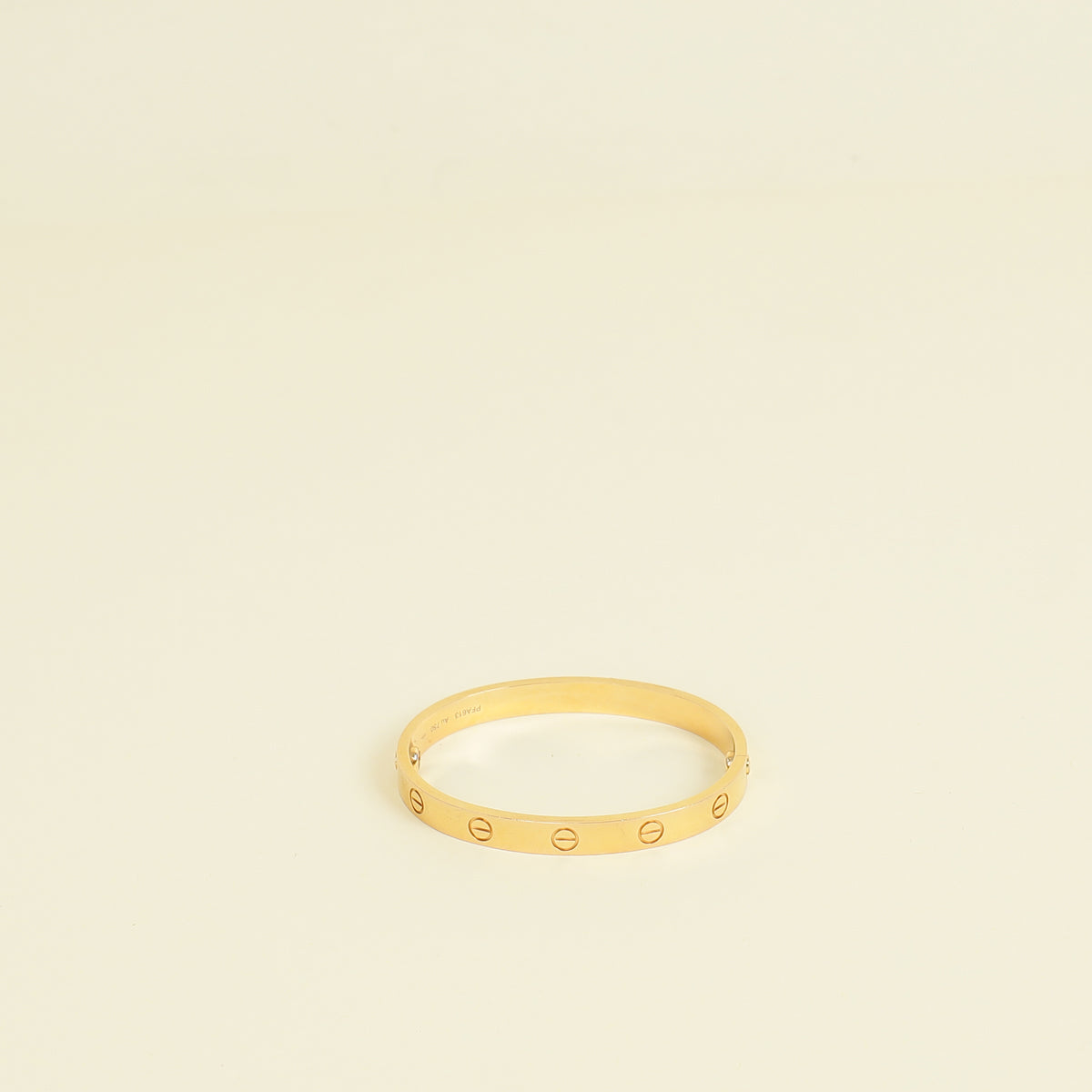 Cartier 18K Rose Gold Love Classic Model Bracelet 16