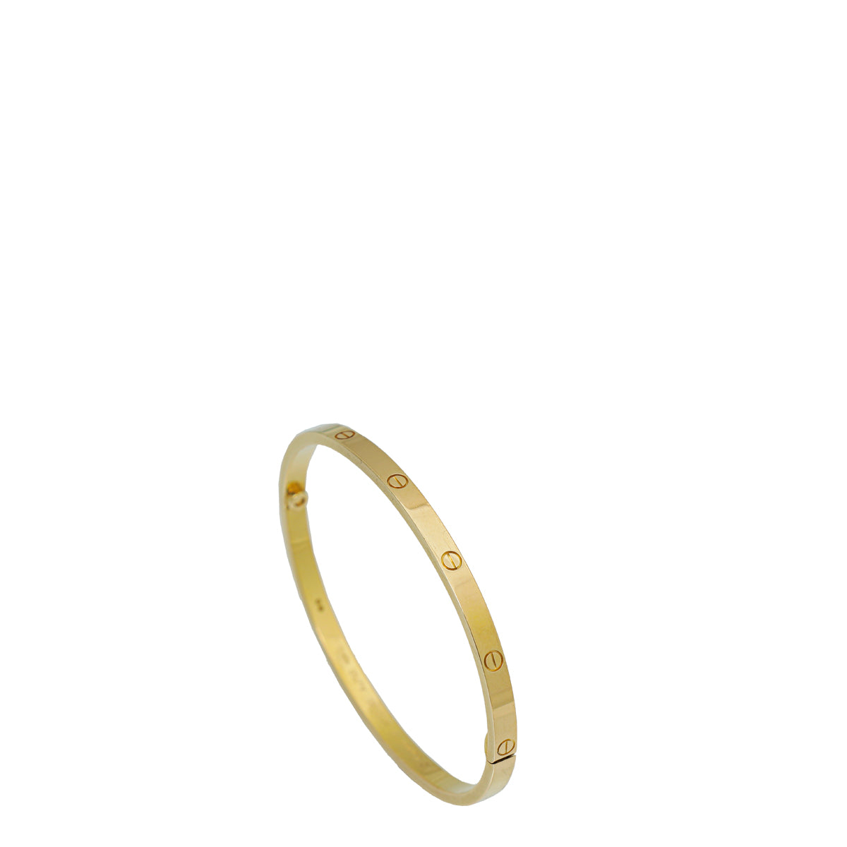 Cartier 18K Yellow Gold Small Model Love Bracelet 17-Cartier-THE CLOSET