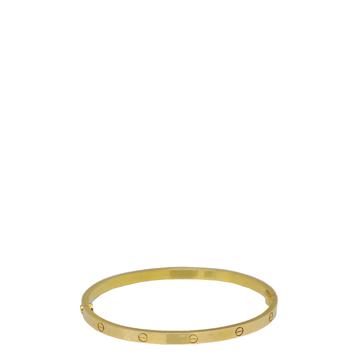 Cartier 18K Yellow Gold Small Model Love Bracelet 17-Cartier-THE CLOSET