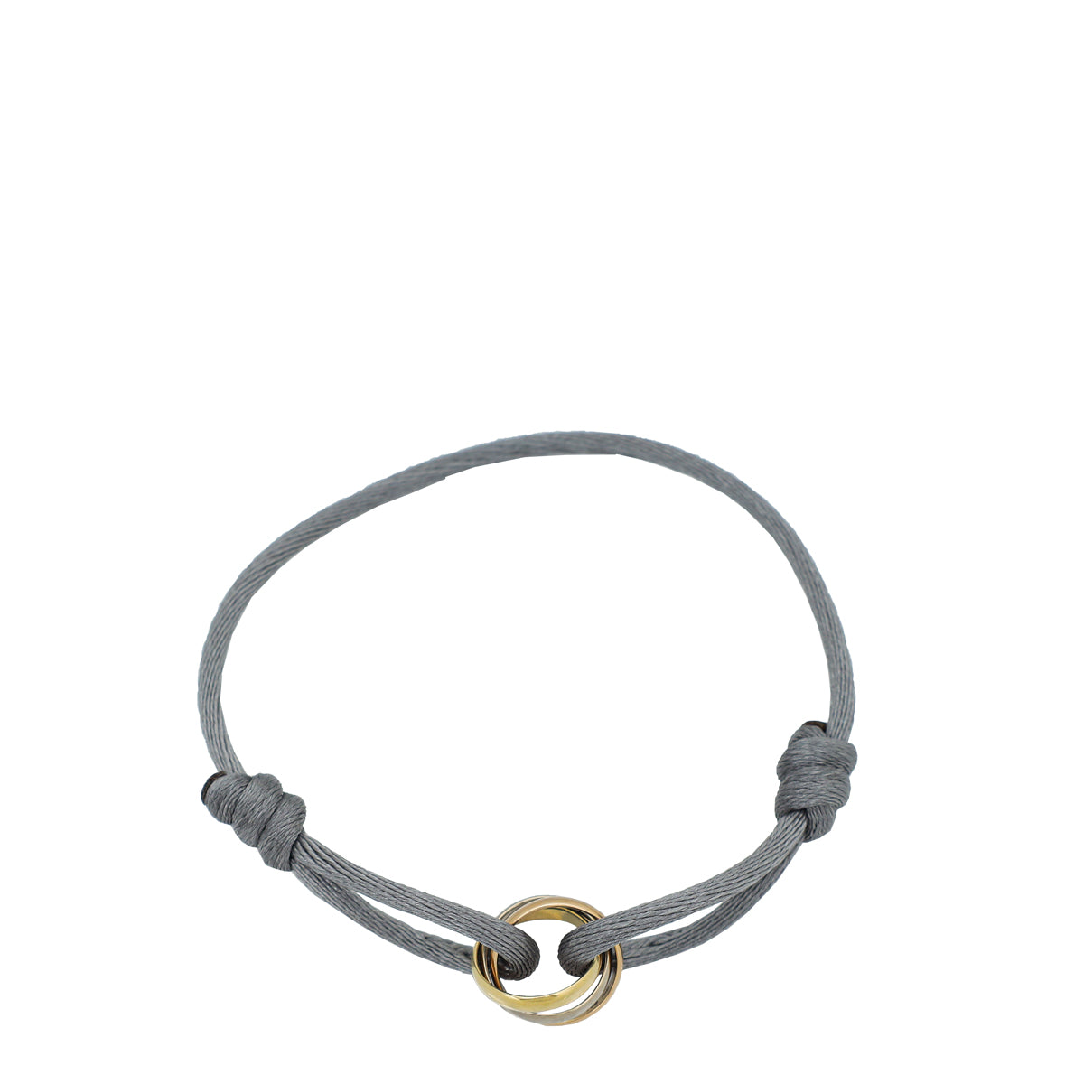 Cartier 18K Trinity Gold Three Colors Cord Bracelet-Cartier-THE CLOSET