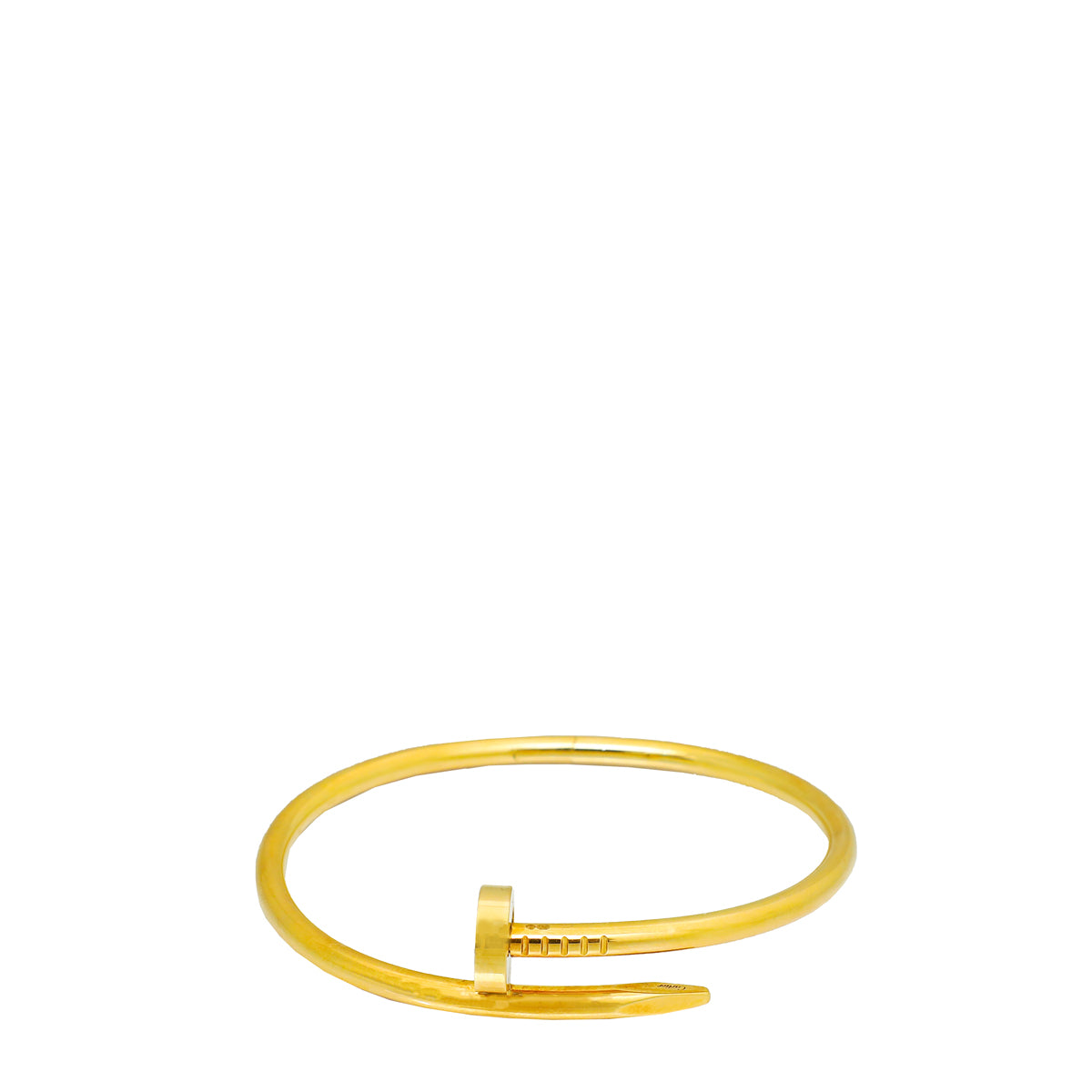 Cartier 18K Yellow Gold Juste Un Clou Bracelet 17-Cartier-THE CLOSET