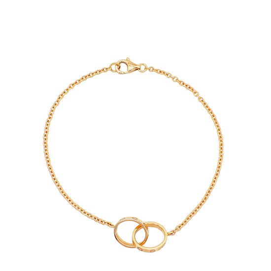 Cartier 18K Pink Gold Love Hoop Bracelet