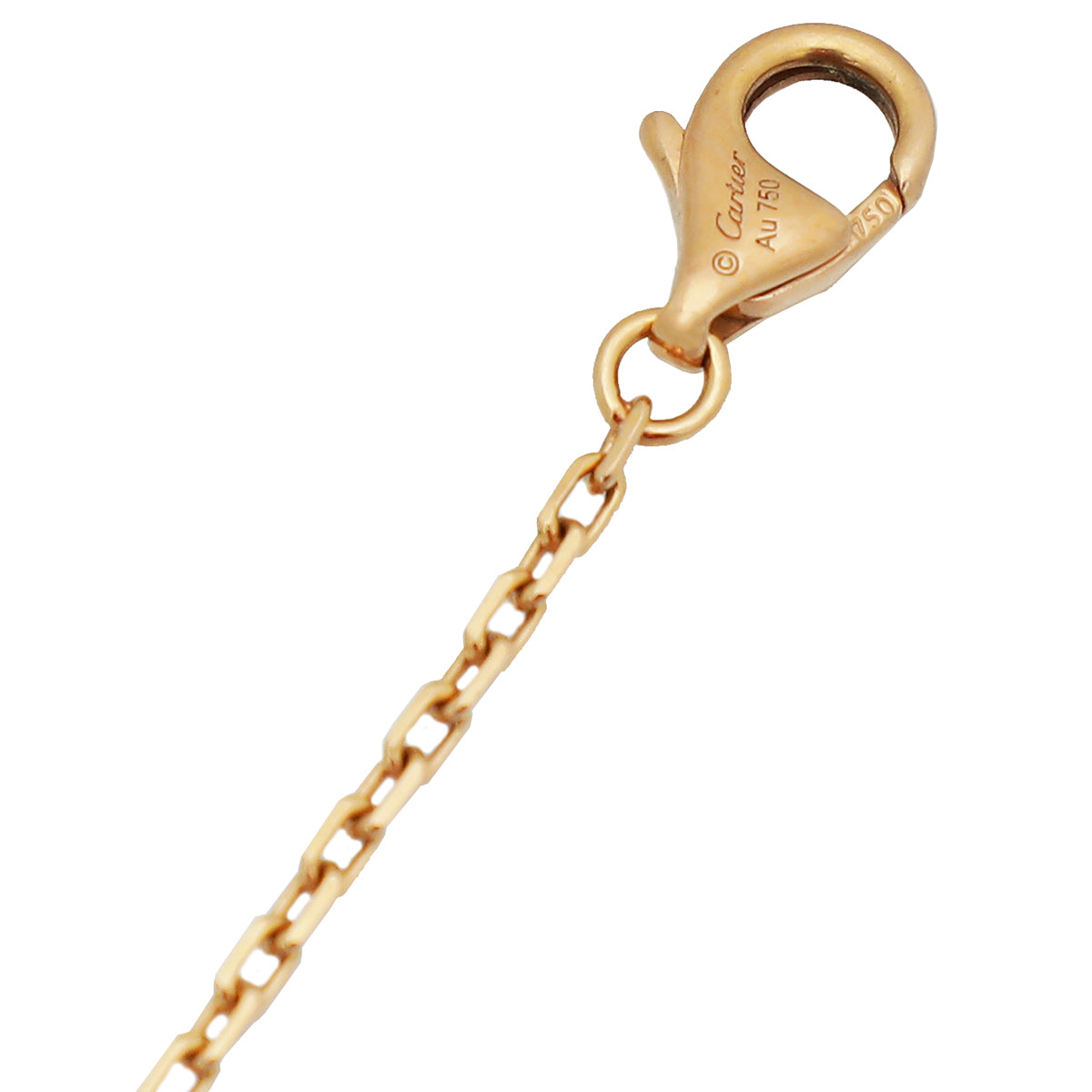 Cartier 18K Pink Gold Sapphire D'Amour Bracelet