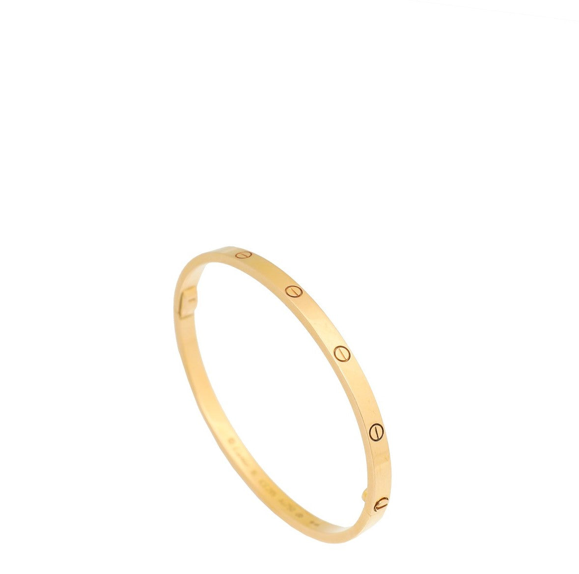 Cartier 18K Rose Gold Love Small Model Bracelet 16-Cartier-THE CLOSET