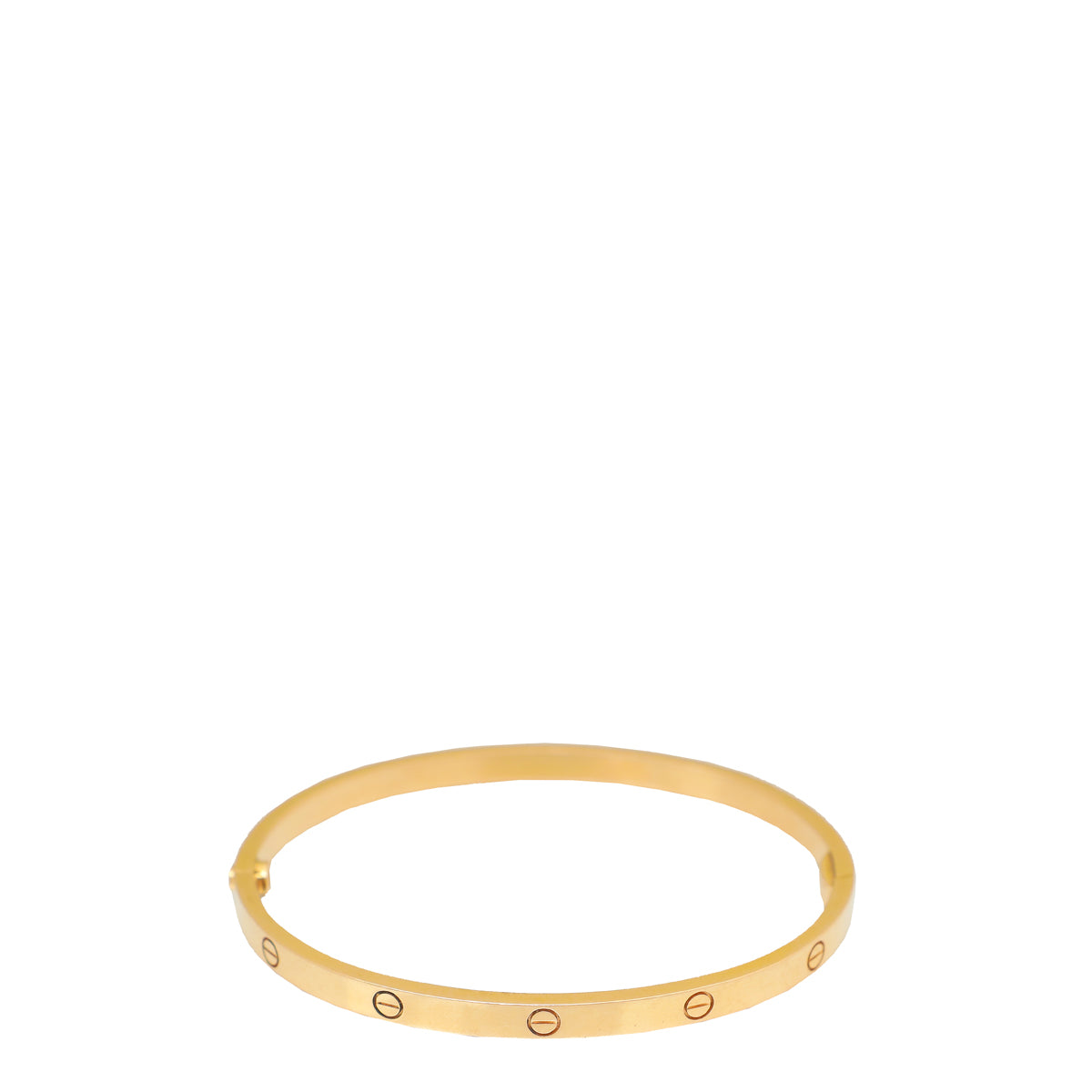 Cartier 18K Rose Gold Love Small Model Bracelet 16-Cartier-THE CLOSET