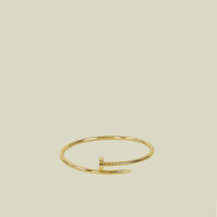 Cartier 18K Yellow Gold Juste Un Clou Small Model Bracelet 15