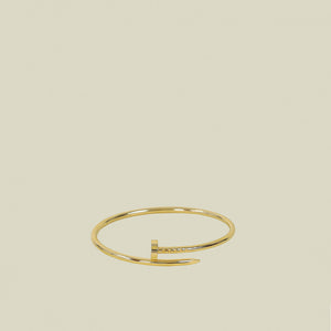 Cartier 18K Yellow Gold Juste Un Clou Small Model Bracelet 15
