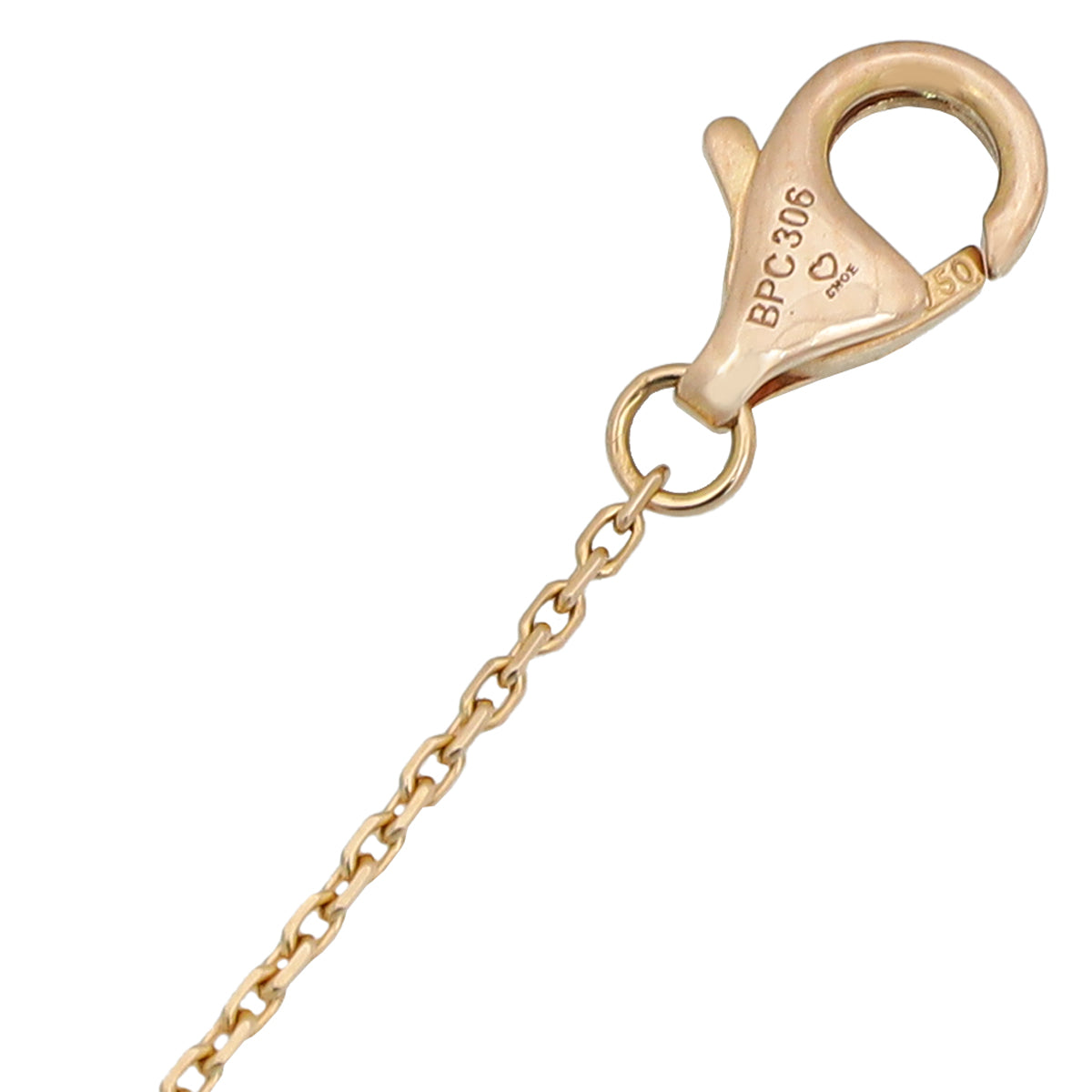 Cartier 18K Trinity Bracelet On Chain