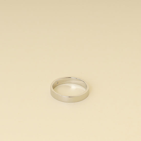 Cartier Platinum Diamond C de Cartier Wedding Band Ring 61