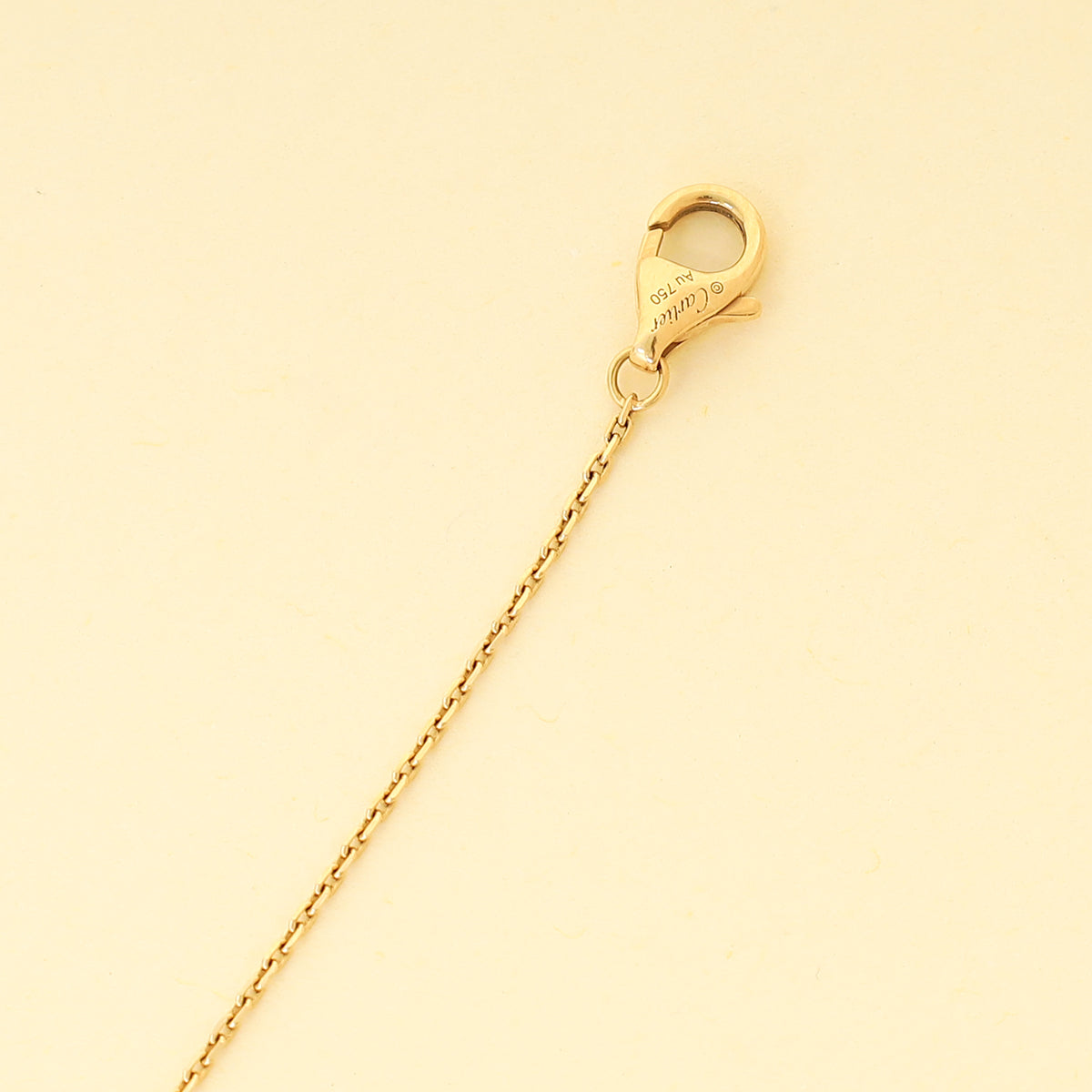 Cartier 18K Yellow Gold Diamond D'Amour Mini Model Bracelet