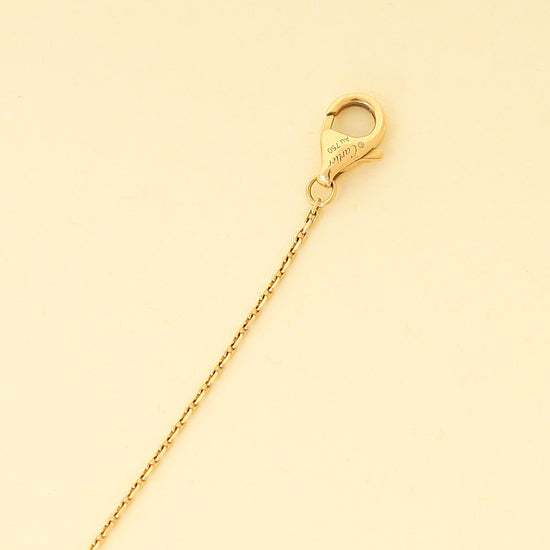 Cartier 18K Yellow Gold Diamond D'Amour Mini Model Bracelet