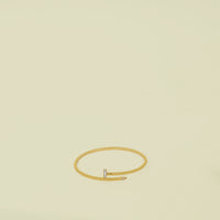 Cartier 18K Pink Gold Diamond Juste Un Clou Bracelet Small Model 16