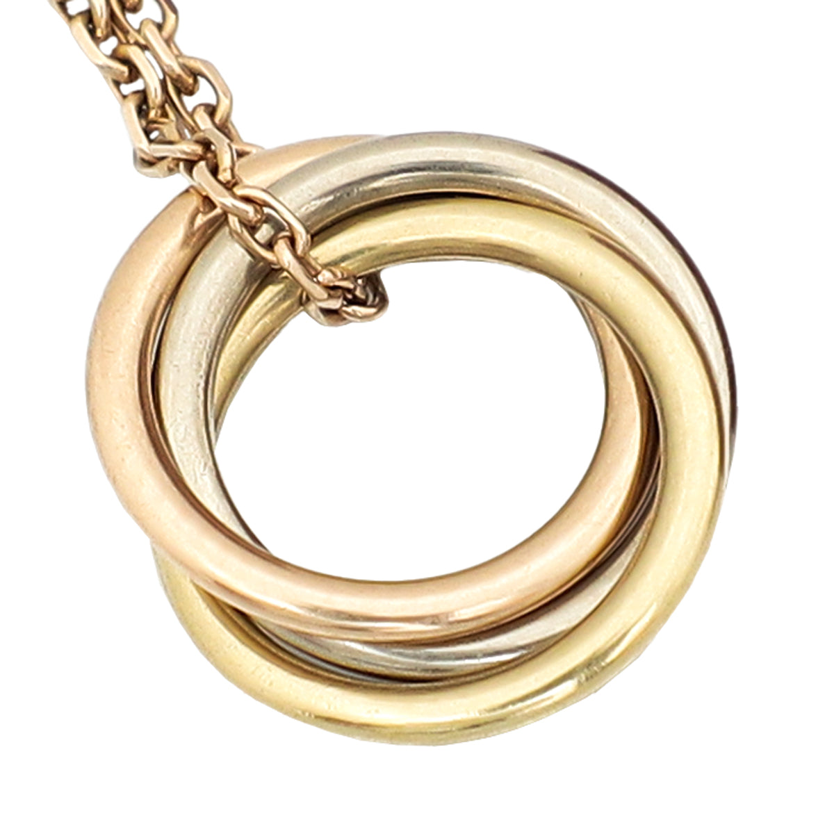 Cartier 18K Trinity Gold Bracelet, On Chain-Cartier-THE CLOSET