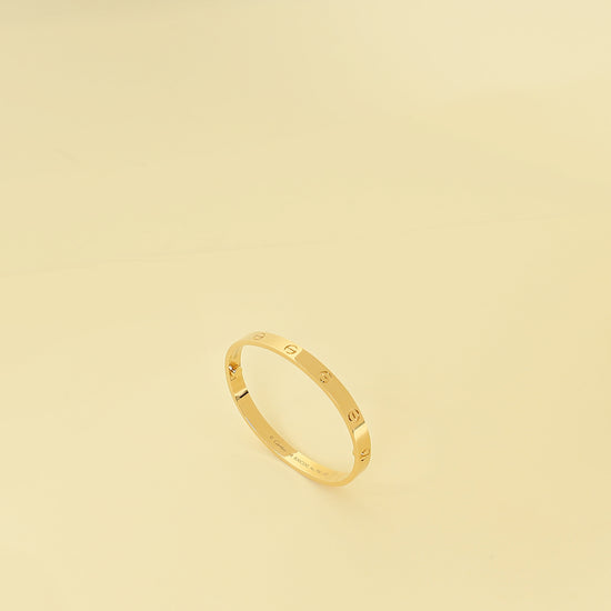 Cartier 18K Yellow Gold Love Classic Bracelet 18
