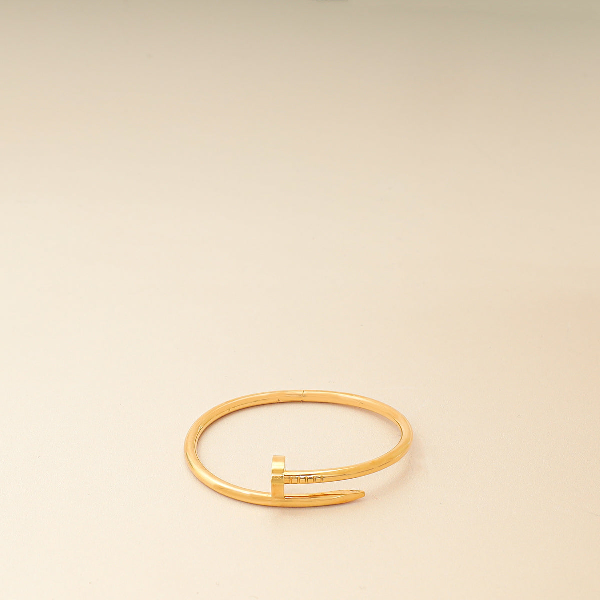 Cartier 18K Yellow Gold Juste Un Clou Classic Bracelet 16-Cartier-THE CLOSET