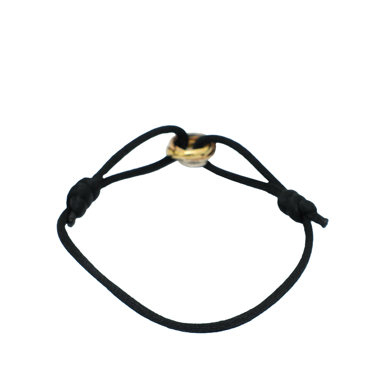 Cartier 18K Trinity Tricolor Gold Cord Bracelet-Cartier-THE CLOSET