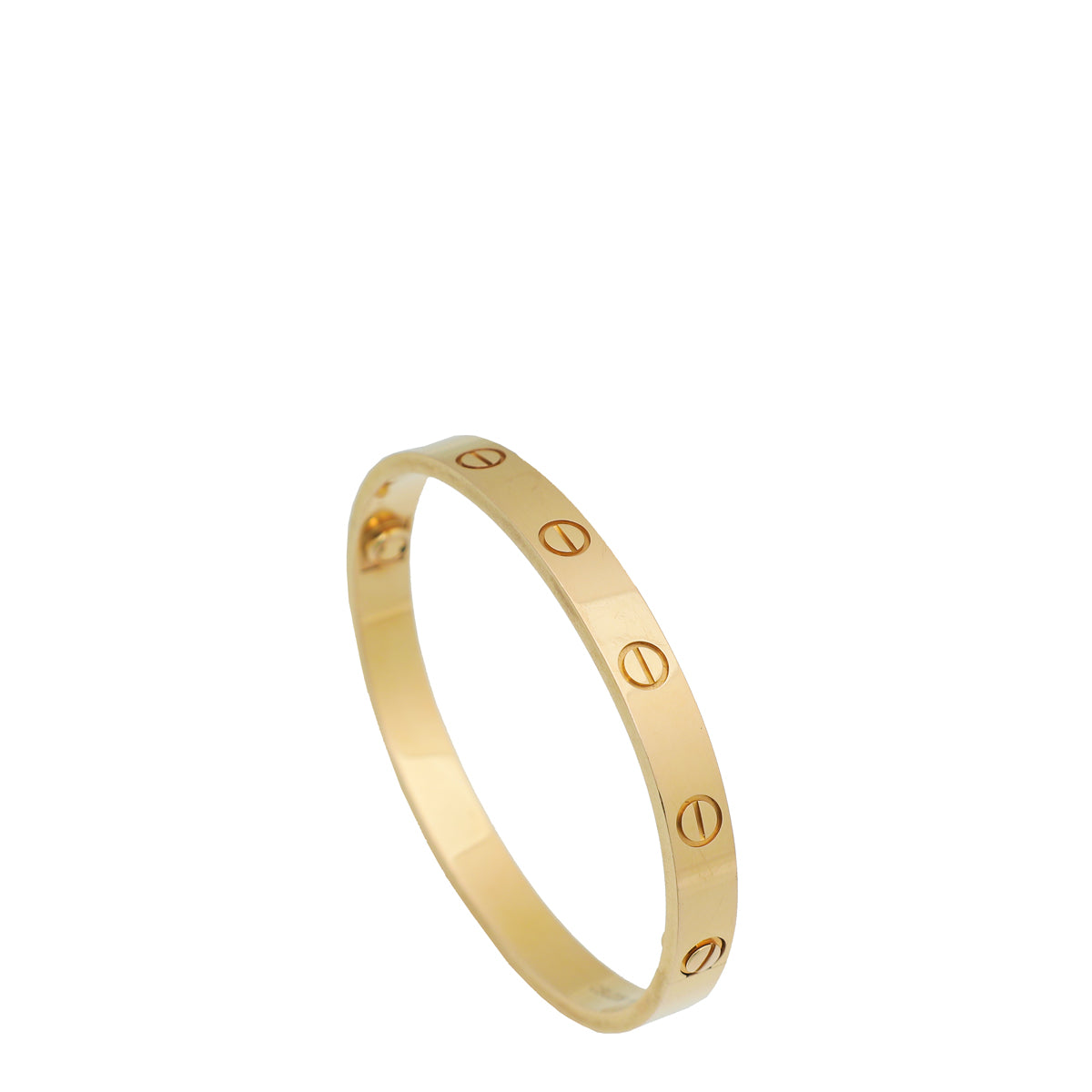 Cartier 18K Rose Gold Love Classic Bracelet 16-Cartier-THE CLOSET