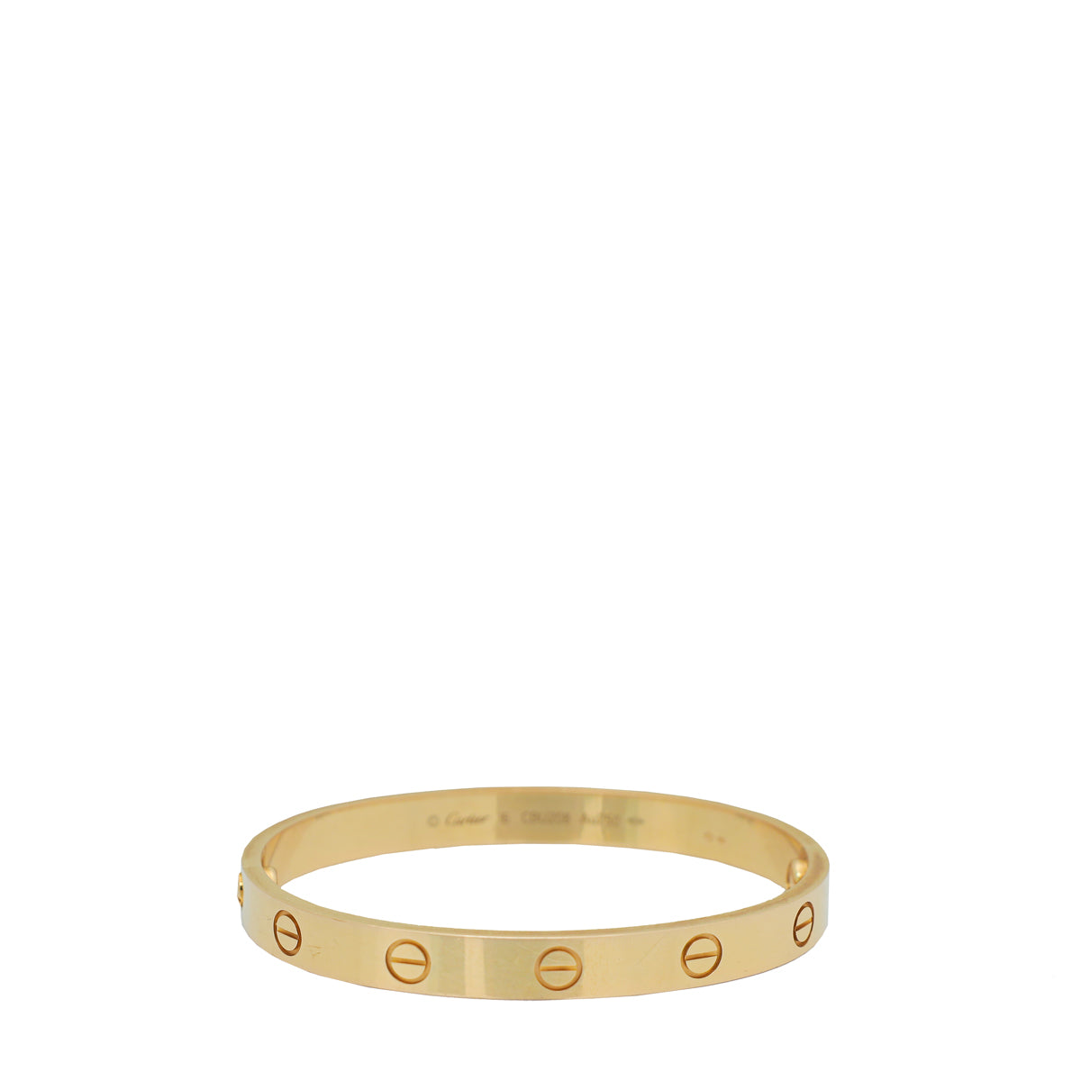 Cartier 18K Rose Gold Love Classic Bracelet 16-Cartier-THE CLOSET