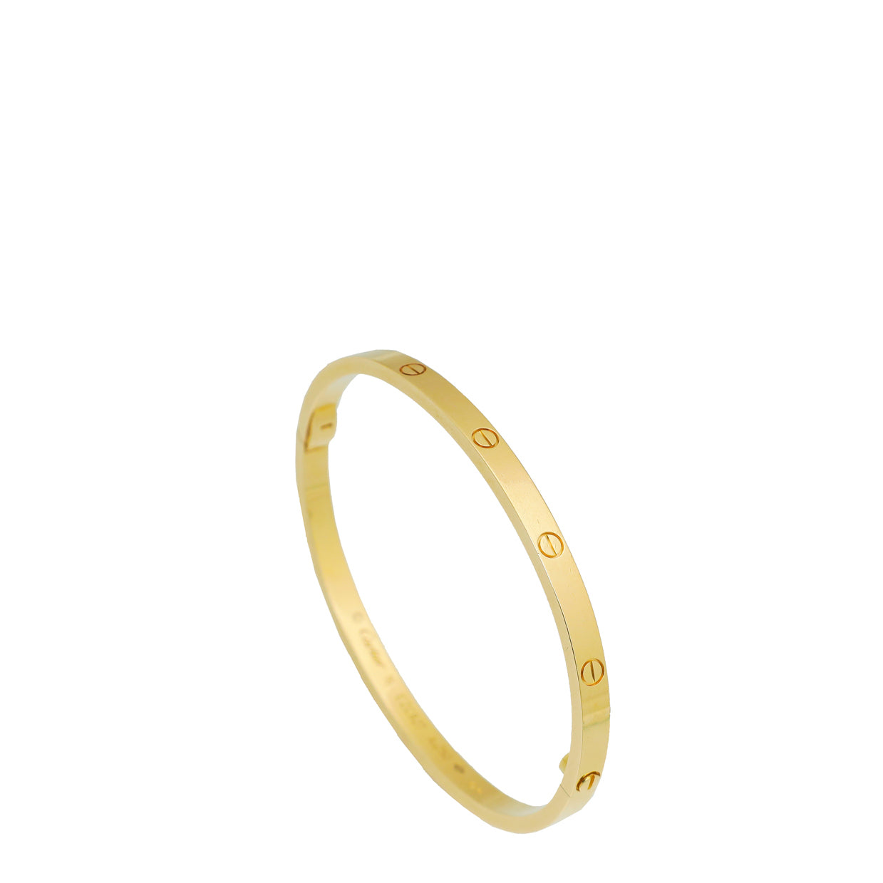 Cartier 18K Yellow Gold Love Small Model Bracelet-Cartier-THE CLOSET