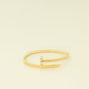 Cartier 18K Yellow Gold Classic Model Juste Un Clou Bracelet 15