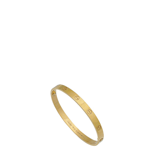 Load image into Gallery viewer, Cartier 18K Rose Gold Love Classic Bracelet 20
