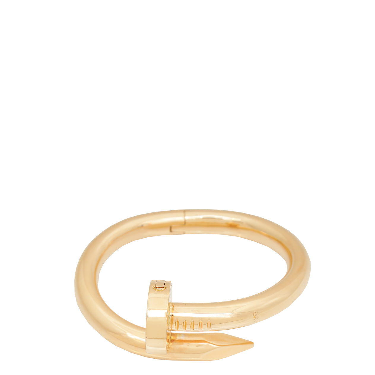 Cartier 18K Pink Gold Juste Un Clou Large Model Bracelet 16-Cartier-THE CLOSET