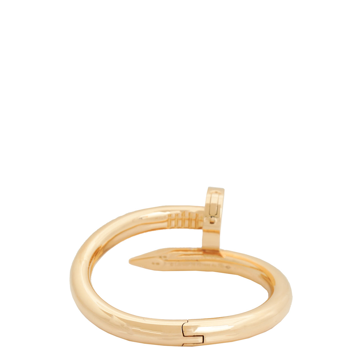 Cartier 18K Pink Gold Juste Un Clou Large Model Bracelet 16-Cartier-THE CLOSET