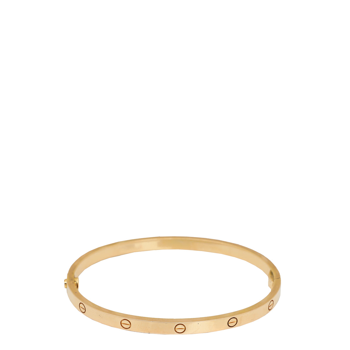 Cartier 18K Yellow Gold Love Small Model Bracelet 16-Cartier-THE CLOSET