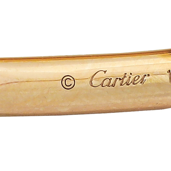 Cartier 18K Rose Gold Juste Un Clou Classic Bracelet