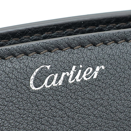 Cartier Black C De Cartier Small Clutch