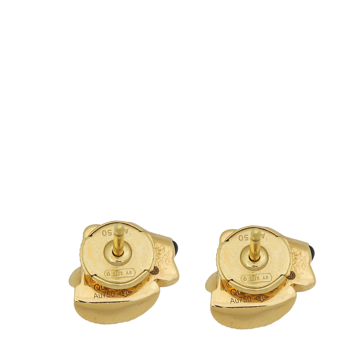 Cartier 18K Yellow Gold Panthère De Cartier Earrings