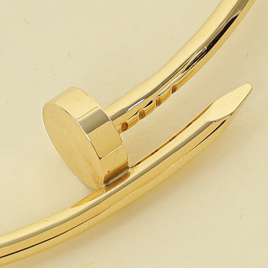 Cartier 18K Yellow Gold Juste Un Clou Torque Necklace, Small Model