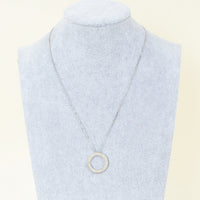 Cartier 18K White Gold Love 3 Diamond Pendant Necklace