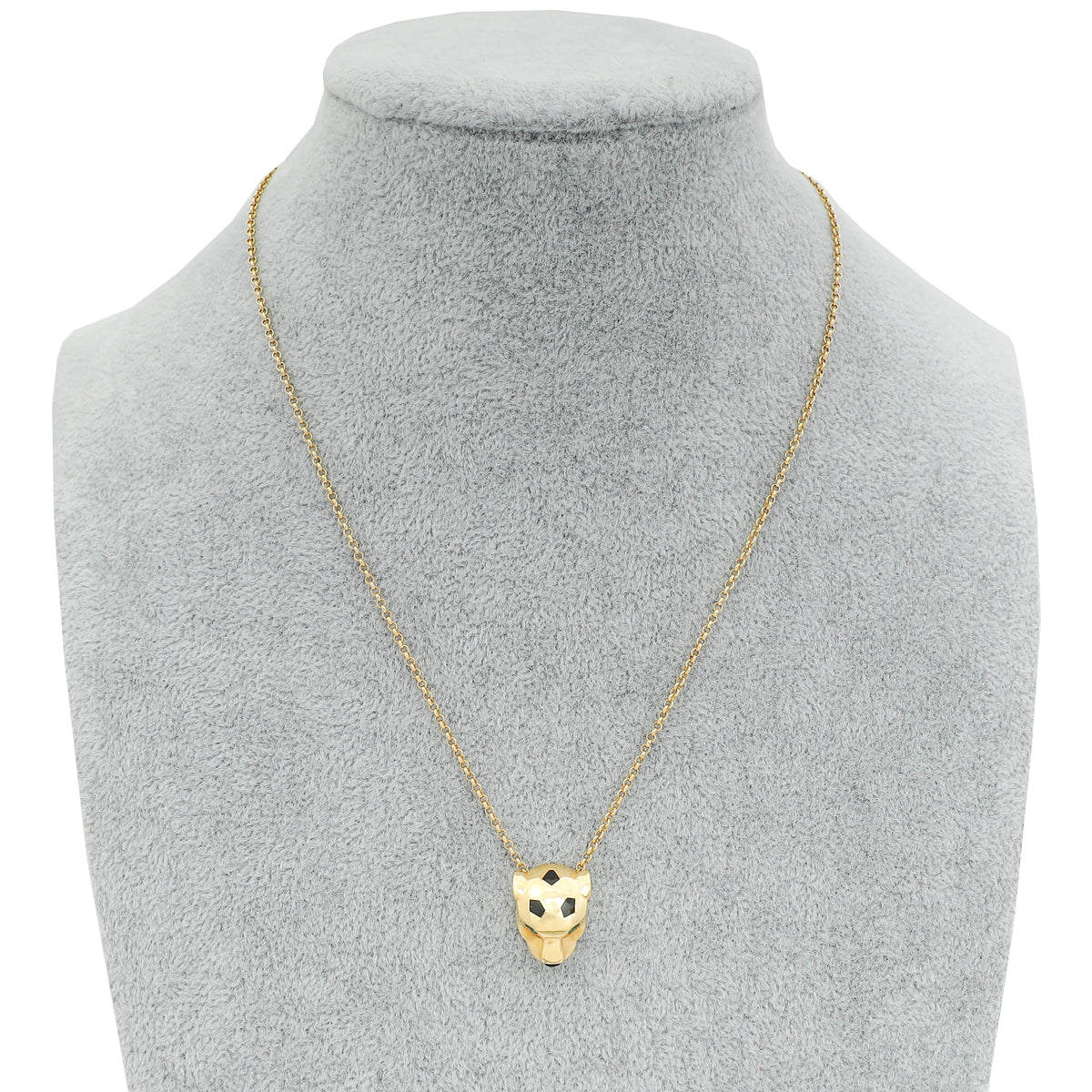 Cartier 18K Yellow Gold Panthère De Cartier Necklace-Cartier-THE CLOSET