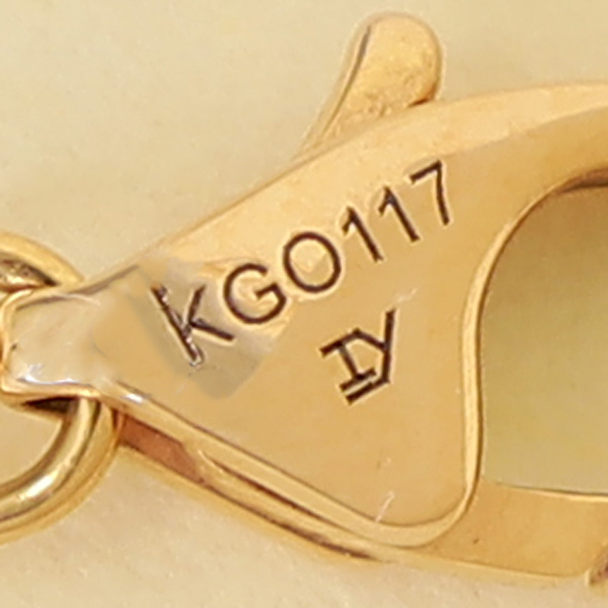 Cartier 18K Rose Gold Diamond Logo Double C Pendant Necklace