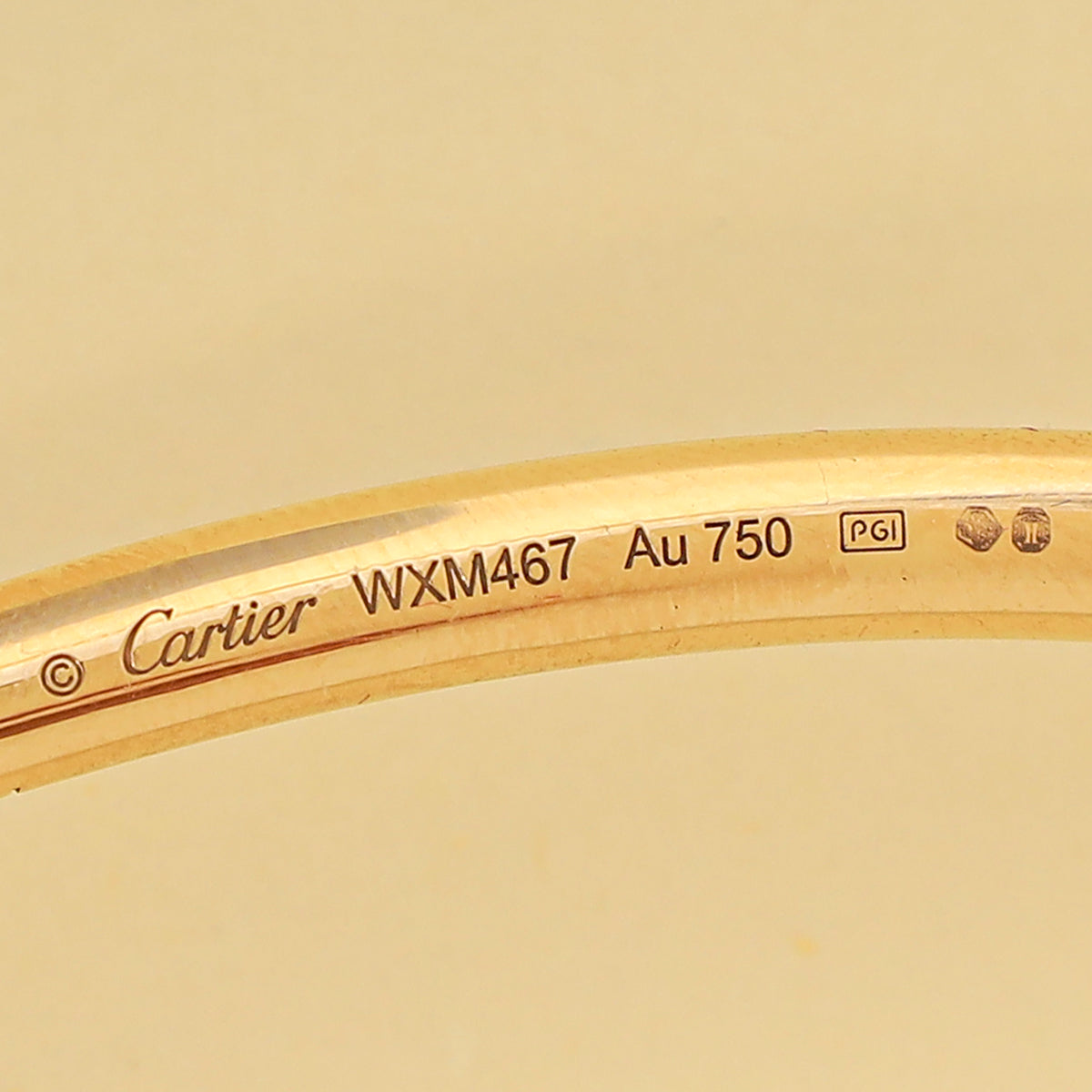 Cartier 18K Rose Gold Diamond Classic Model Juste un Clou Torque Necklace-Cartier-THE CLOSET