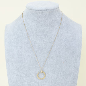 Cartier 18K Yellow Gold Diamond Juste un Clou Pendant