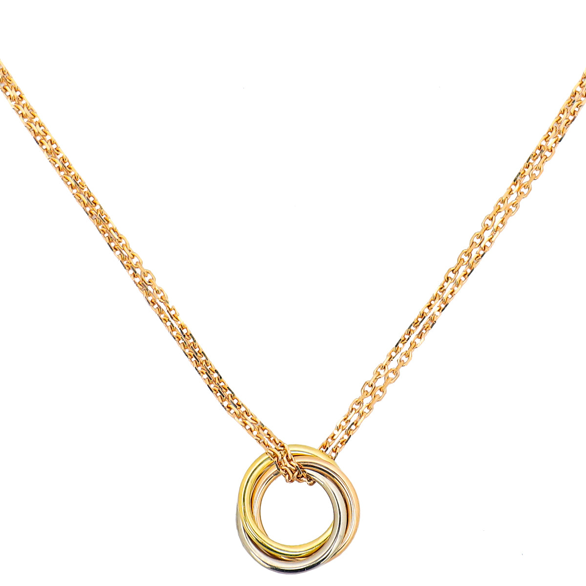 Cartier 18K Trinity Necklace-Cartier-THE CLOSET