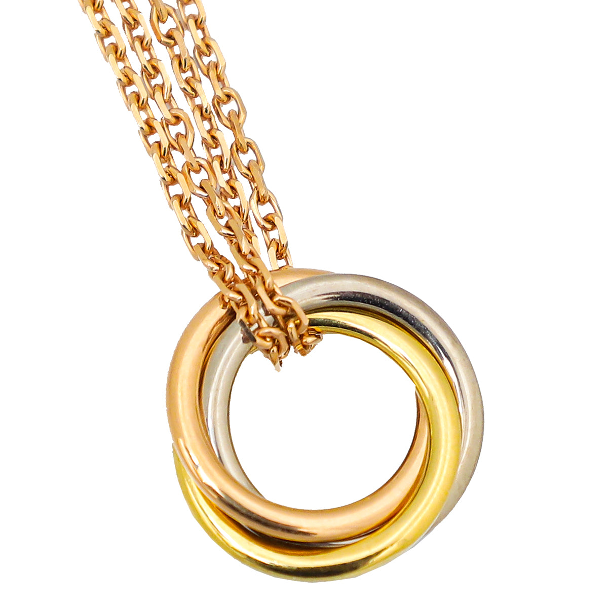 Cartier 18K Trinity Necklace-Cartier-THE CLOSET
